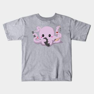 Certified Prosthetist Octopus Kids T-Shirt